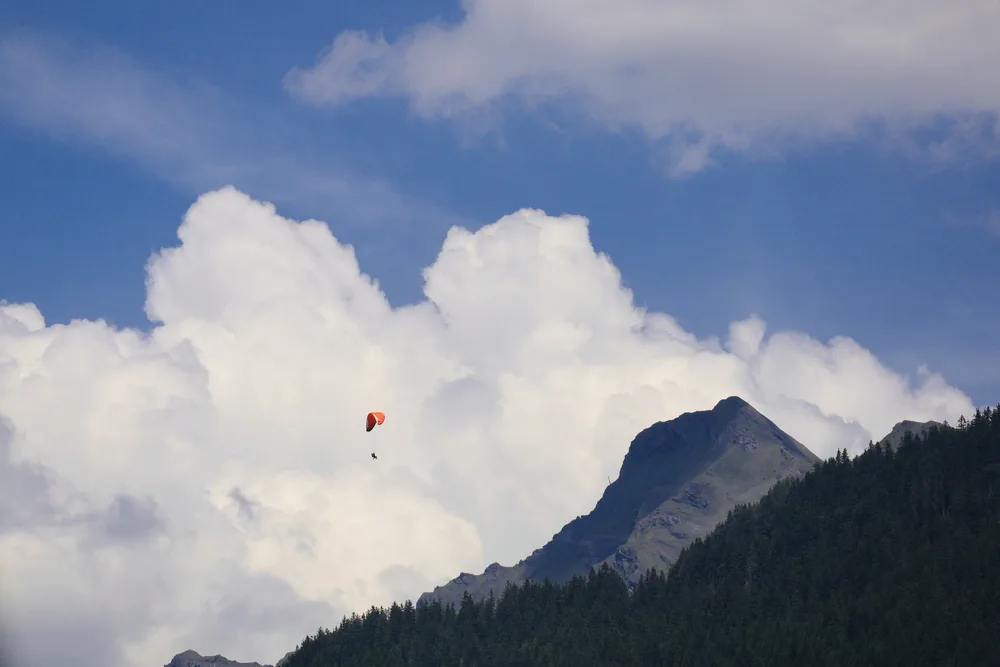 Drifting Above the Peaks